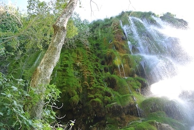 Guney Waterfall Denizli Turkey